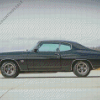 Black 71 Chevelle Car Diamond Painting