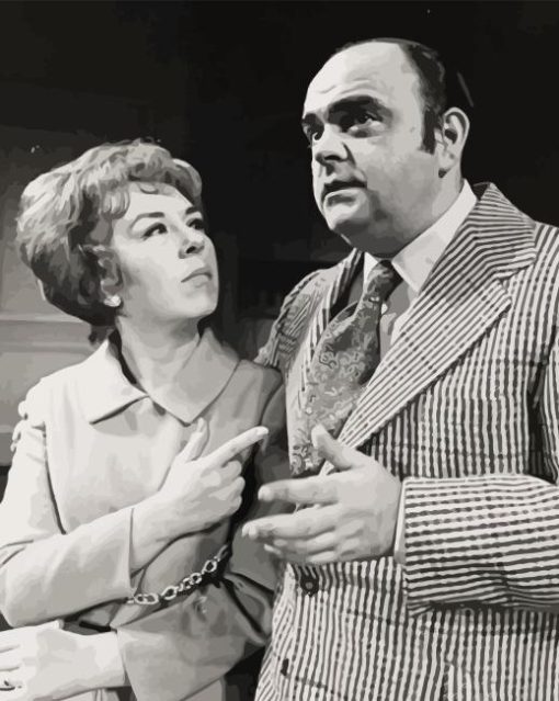 Doris Roberts And James Coco Diamond Painting