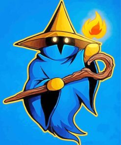 Black Mage Diamond Painting