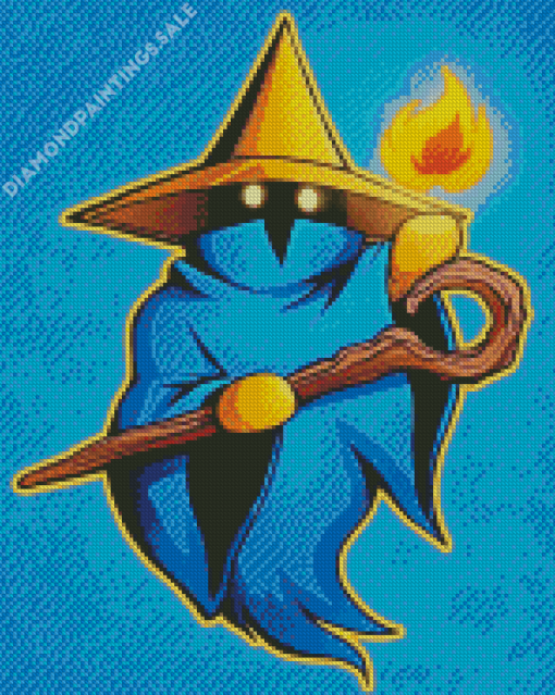 Black Mage Diamond Painting