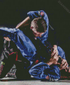 Brazilian Jiu Jitsu Fighters Diamond Painting