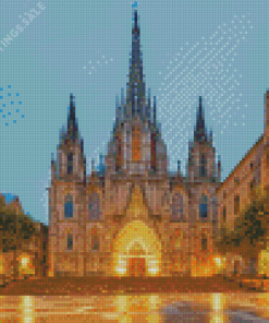 Cathedral Of The Holy Cross Diamond Painting