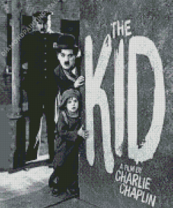 Chaplin Kid Diamond Painting