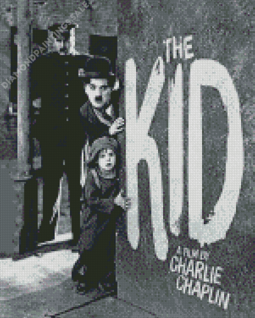 Chaplin Kid Diamond Painting