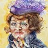 Classy Old Woman Smoking Diamond Painting