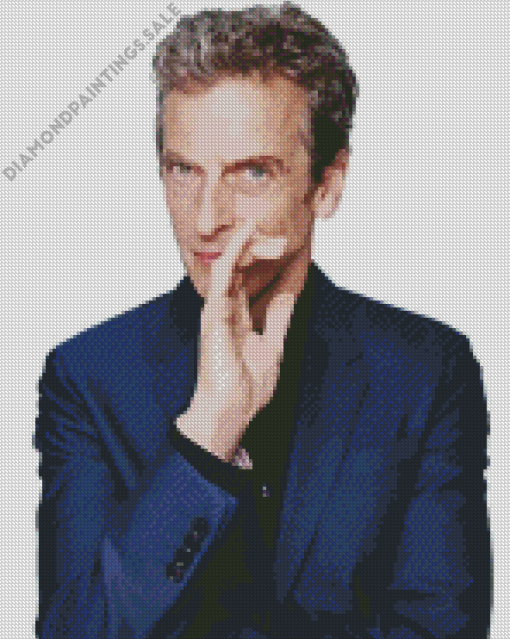 Scottish Actor Peter Capaldi Diamond Painting