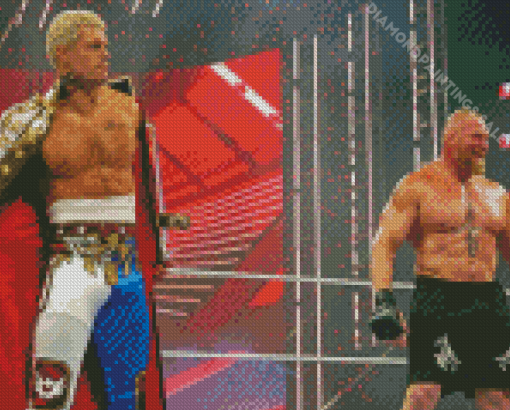 Cody Rhodes WWE Diamond Painting