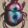 Colorful Scarab Diamond Painting