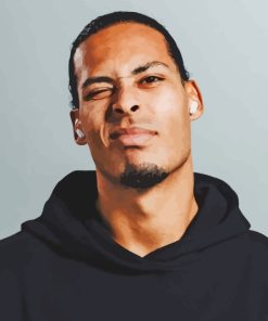 Virgil Van Dijk Diamond Painting