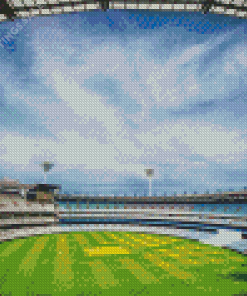 Cricket Stadium Diamond Painting