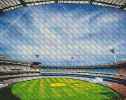 Cricket Stadium Diamond Painting