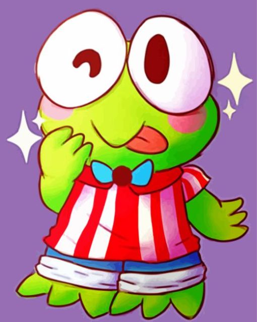 Cute Keroppi Diamond Painting