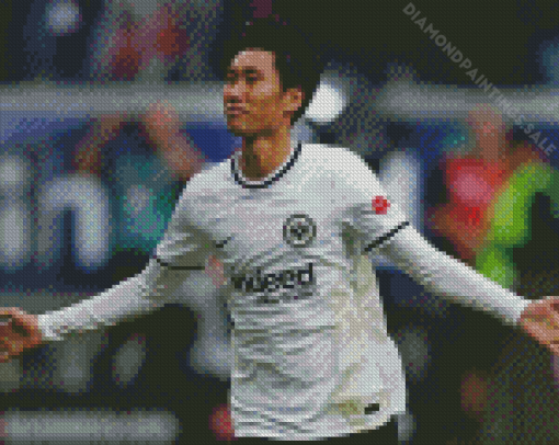 Daichi Kamada Frankfurt Player Diamond Painting