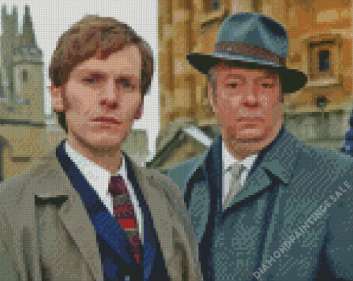 Endeavour Characters Diamond Painting