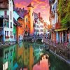 France Annecy River Diamond Painting