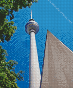 Germany Berliner Fernsehturm Diamond Painting