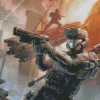 Halo 3 Odst Game Art Diamond Painting