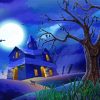 Haunted House Diamond Painting