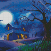 Haunted House Diamond Painting