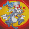 Itchy And Scratchy Diamond Painting