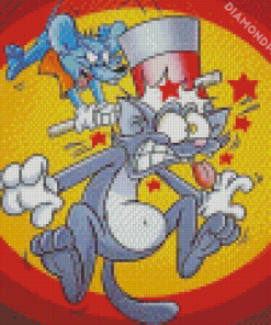 Itchy And Scratchy Diamond Painting