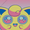 Jigglypuff Pop Art Diamond Painting