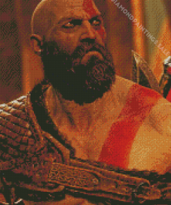 Kratos Diamond Painting