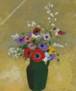 Mixed Flowers Diamond Painting