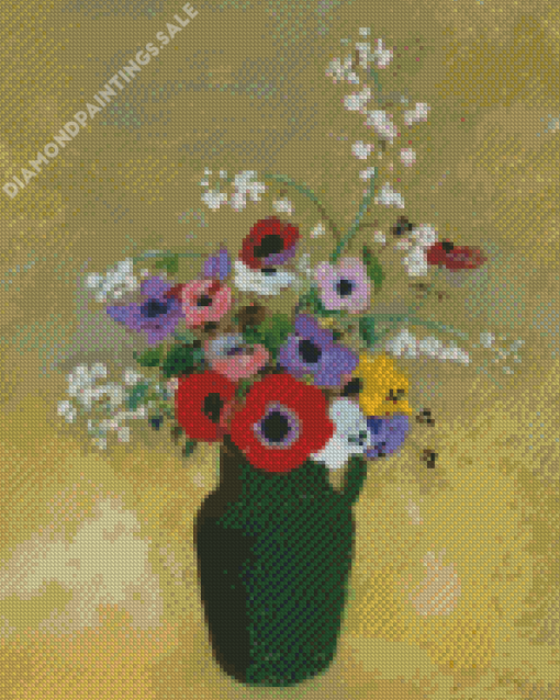 Mixed Flowers Diamond Painting