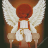 Little Afro Black Angel Diamond Painting