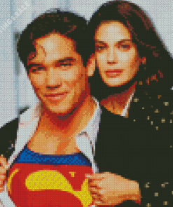 Lois And Clark Diamond Painting