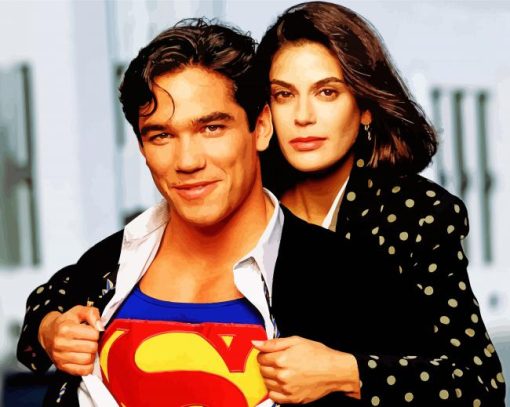 Lois And Clark Diamond Painting