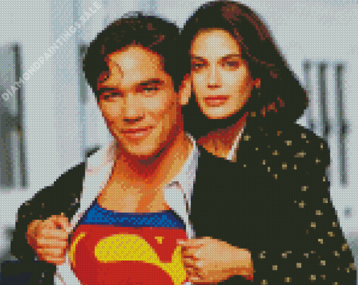 Lois And Clark Diamond Painting