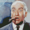 Louis De Funes Diamond Painting