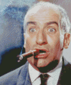 Louis De Funes Diamond Painting