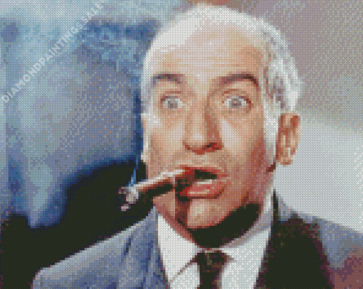 Louis De Funes Diamond Painting