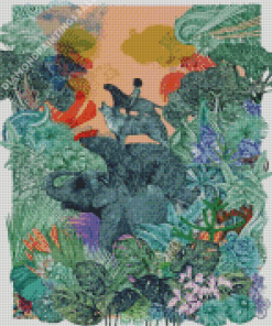 Lucille Clerc Jungle Diamond Painting