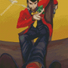 Lupin Character Art Diamond Painting