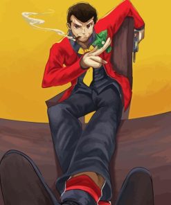 Lupin Character Art Diamond Painting