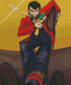 Lupin Character Art Diamond Painting