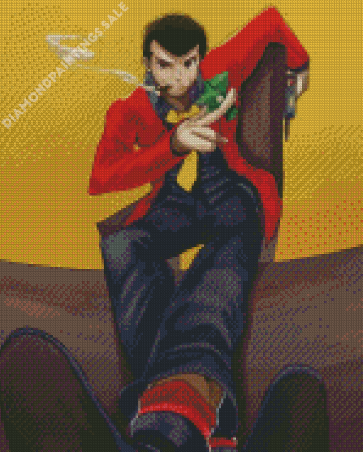 Lupin Character Art Diamond Painting