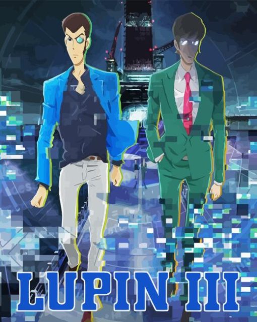 Lupin III Poster Diamond Painting