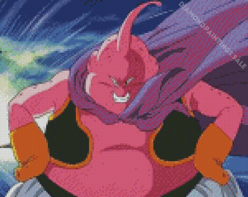 Majin Buu Dragon Ball Diamond Painting