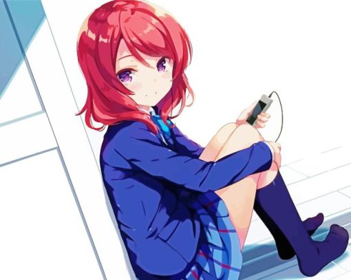 Maki Nishikino Diamond Painting