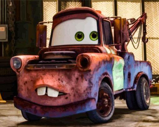 Tow Mater Diamond Painting