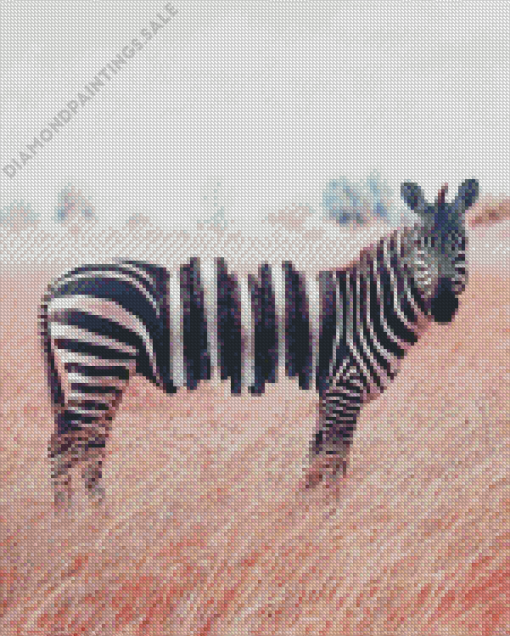 Oreo Zebra Diamond Painting