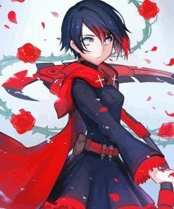 Rwby Rose Character Diamond Painting