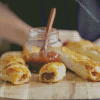 Sausage Roll Photography Diamond Painting