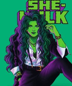 She Hulk Diamond Painting