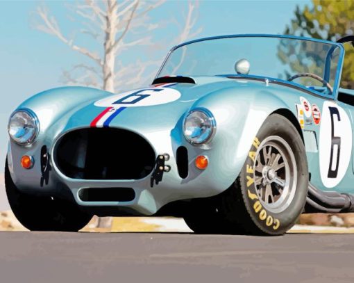 Shelby Cobra Car Diamond Painting